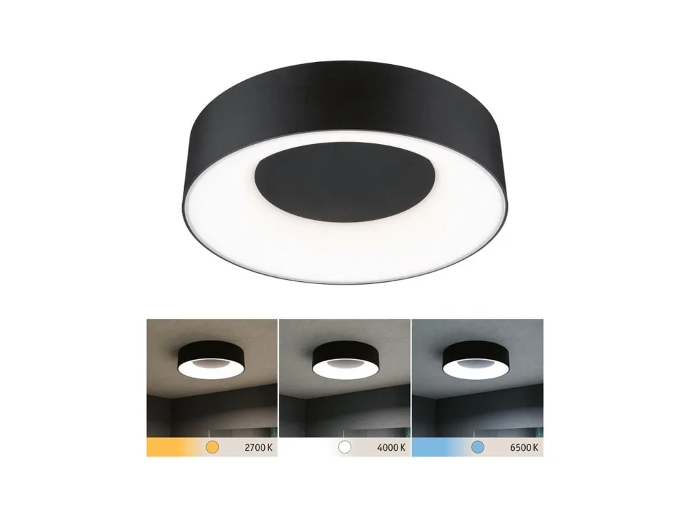 Akční Nabídka LED stropní svítidlo Casca IP44 CCT 230V 16W černá mat - PAULMANN