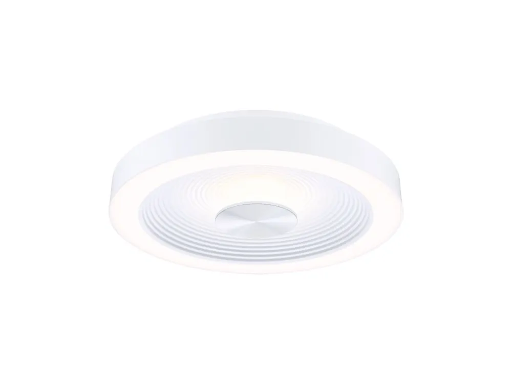 LED stropní svítidlo Volea IP44 3000K / 230V 3,5 / 13W stmívatelné bílá/stříbrná - PAULMANN Výhodná Nabídka