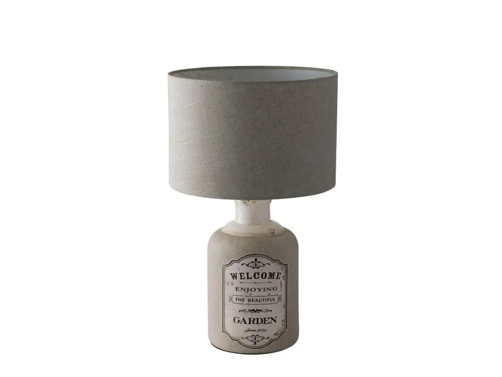 Expresní Doručení Keramická stolní lampa FACTORY-XL
